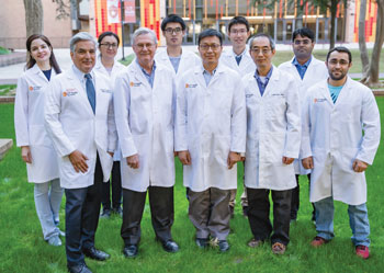 Dr. Sun, Dr. Cigarroa and collaborators