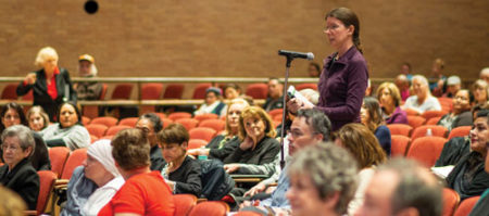 Symposium attendees