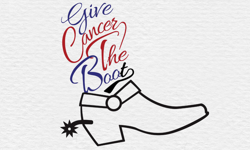 Give Cancer The Boot logo