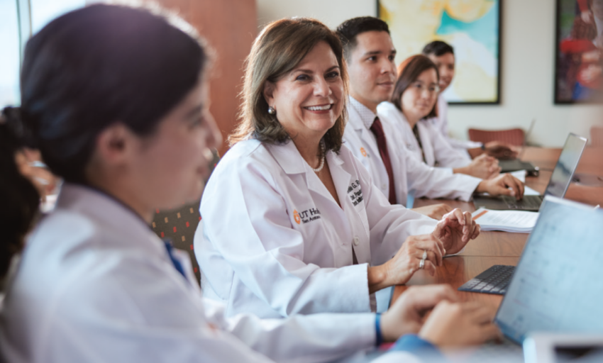 Amelie G. Ramirez, DrPH, MPH, Mays Cancer Center associate director of cancer outreach and engagement.