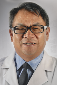 Hong-yu Li, PhD, professor of medicinal chemistry and chemical biology with the department of pharmacology and the Barshop Institute.
