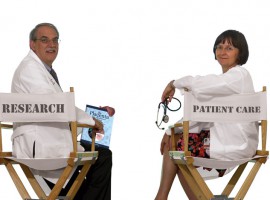 Leslie Myatt, Ph.D. (pictured left), and Ildiko Agoston, M.D.