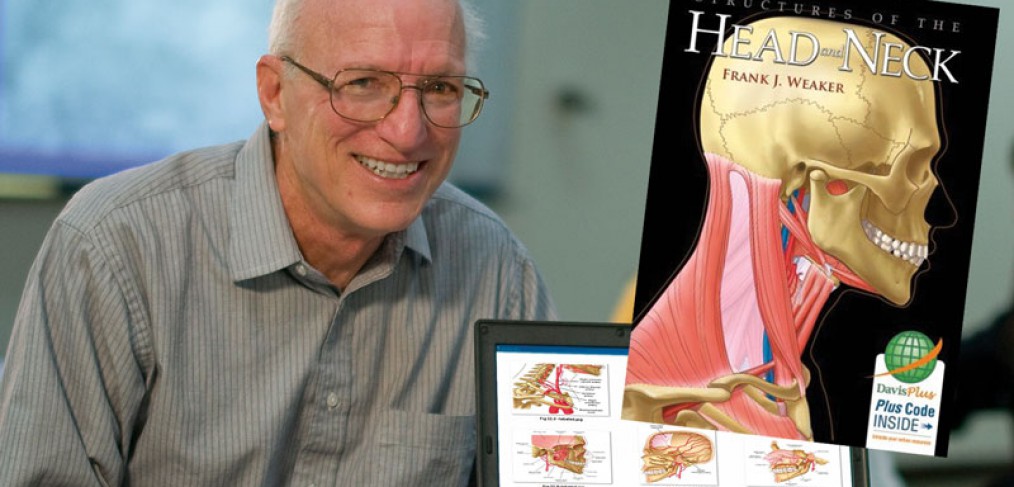 Dr. Weaker (pictured) collaborated with David Baker, medical illustration supervisor, to achieve his remarkable textbook.