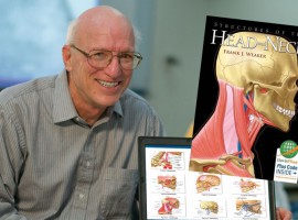 Dr. Weaker (pictured) collaborated with David Baker, medical illustration supervisor, to achieve his remarkable textbook.