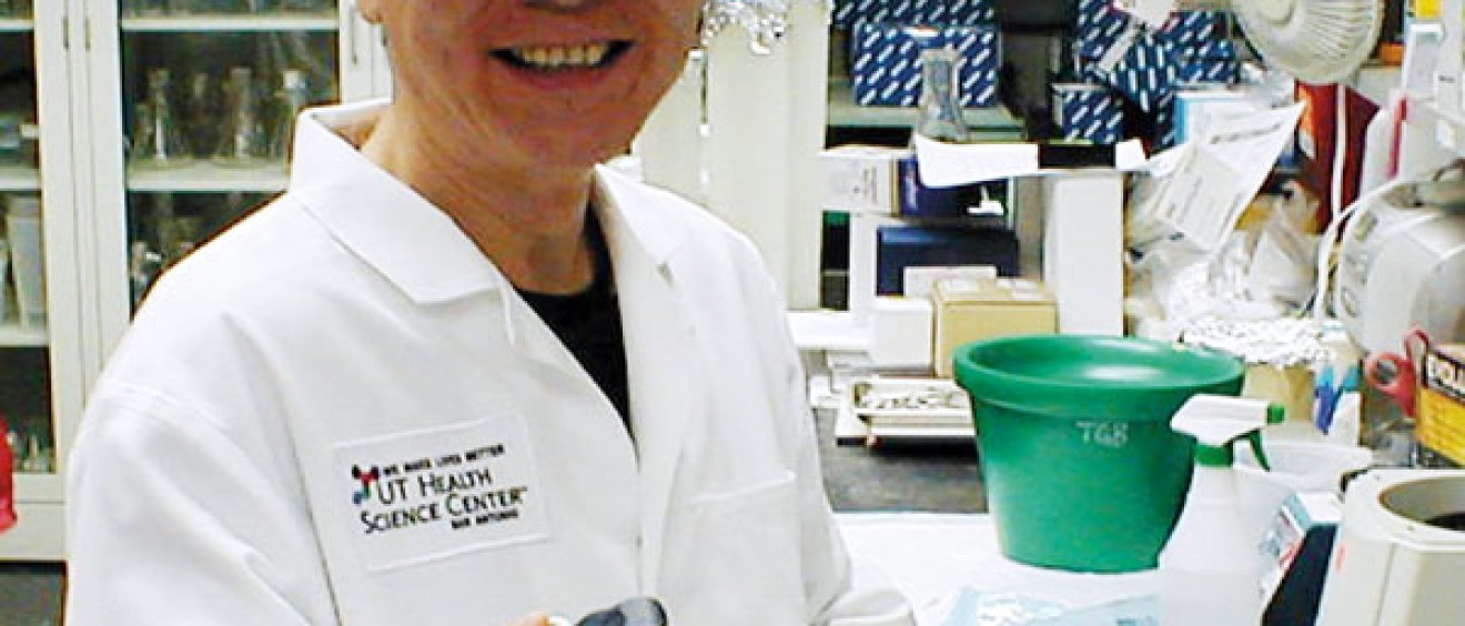 Rong Li, Ph.D., is studying the interaction of proteins in the breast tissue that appear to nourish the development of breast tumors.