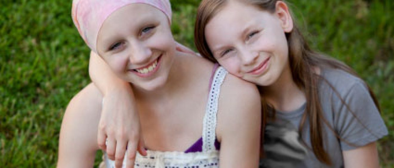 young girls cancer patient