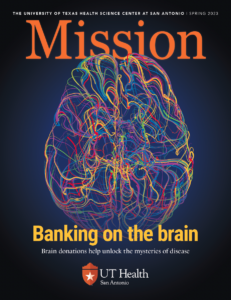 image of the print magazine cover of Spring 2023 Mission