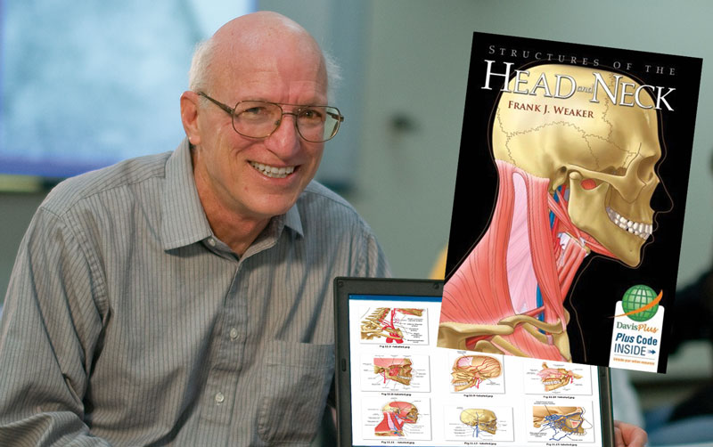 Dr. Weaker (pictured) collaborated with David Baker, medical illustration supervisor, to achieve his remarkable textbook.