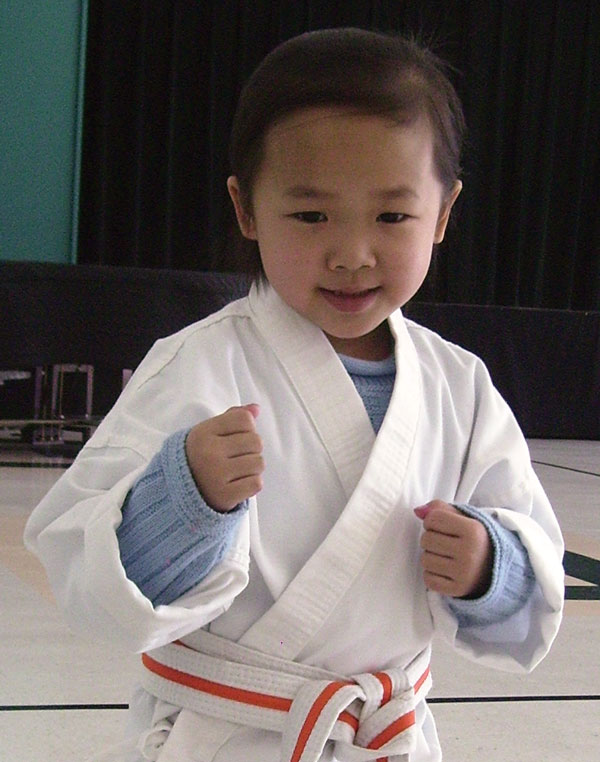 Five-year-old Faith Zhao of El Paso is the picture of health. In 2009, she became the second pediatric liver transplant patient at CHRISTUS Santa Rosa Children's Hospital. Today, she enjoys Karate and similar fun, physical activities with her friends.