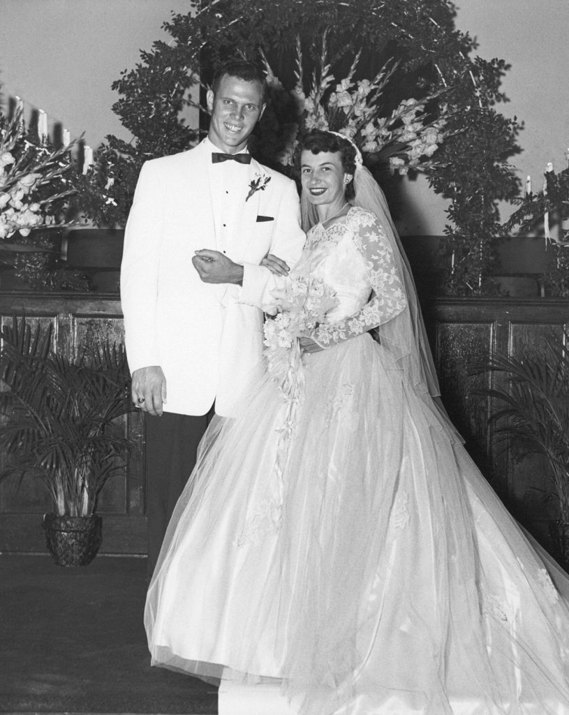 Ann and Glenn Biggs wedding photo