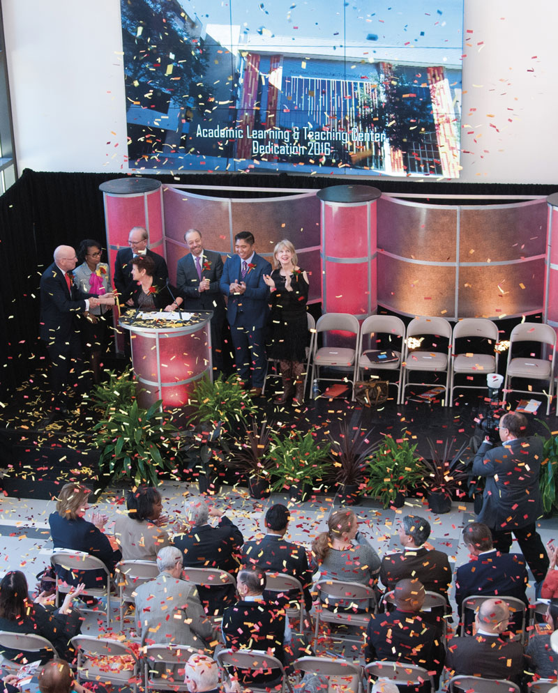 Academic Learning and Teaching Center dedication