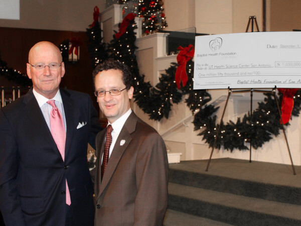 Baptist Health Foundation presents check