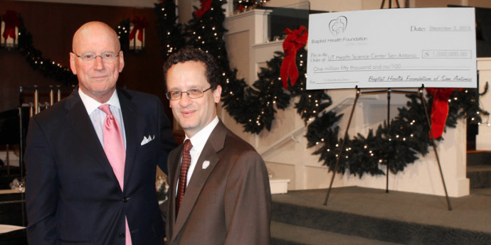 Baptist Health Foundation presents check