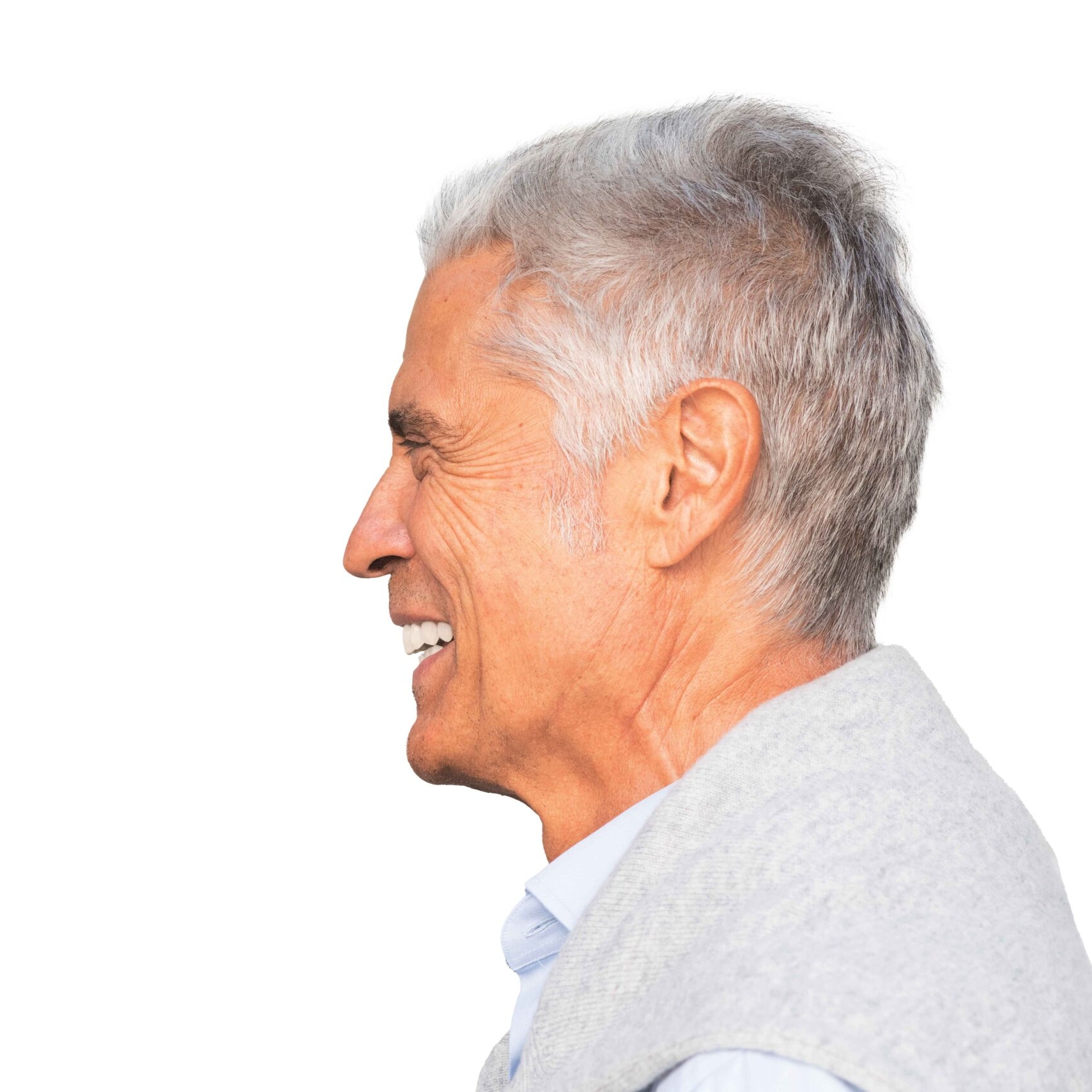 Profile photo of a older man smiling