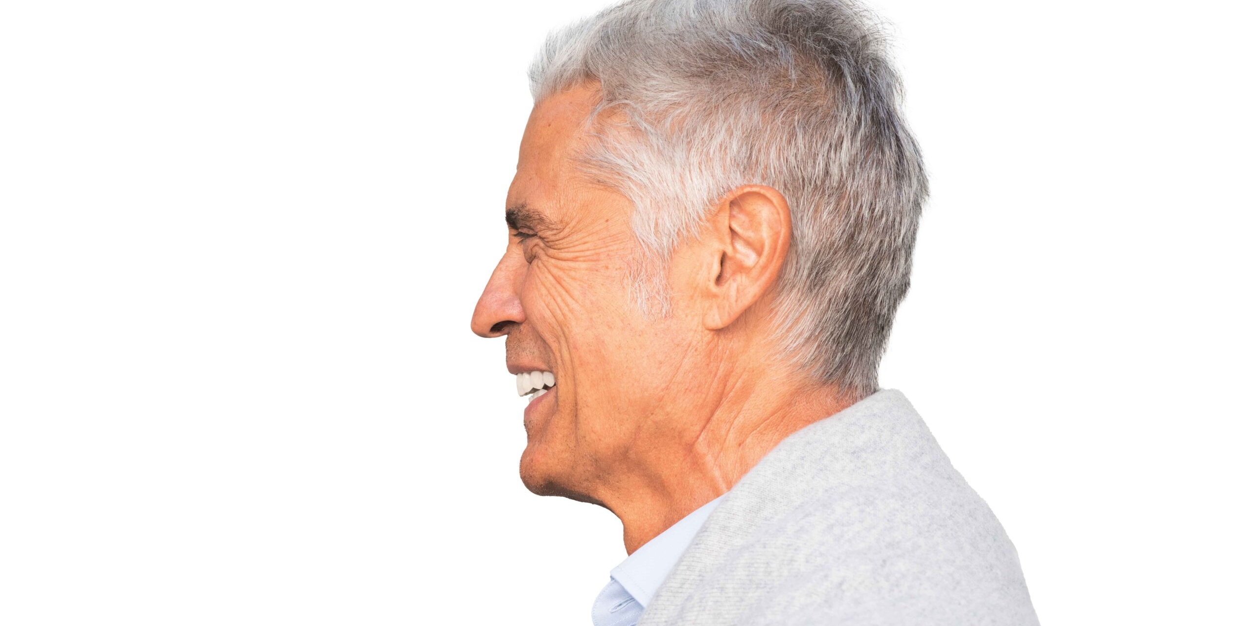 Profile photo of a older man smiling