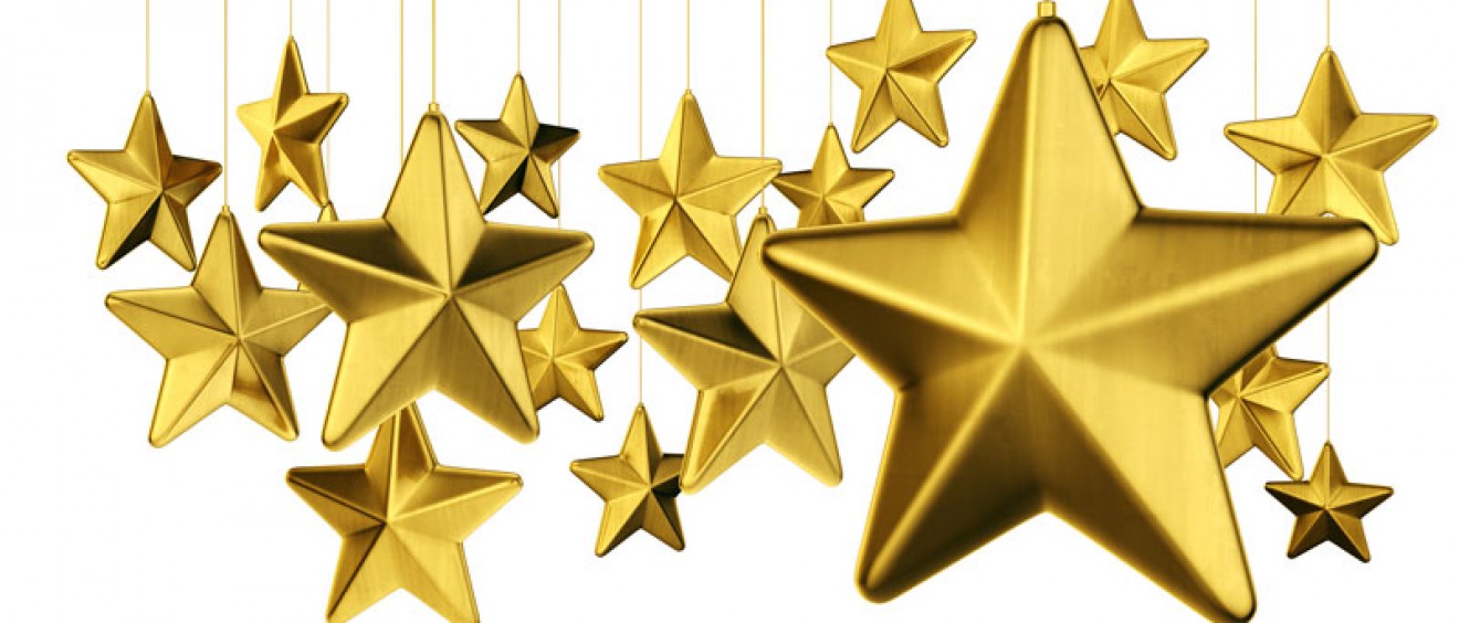 Awards with stars