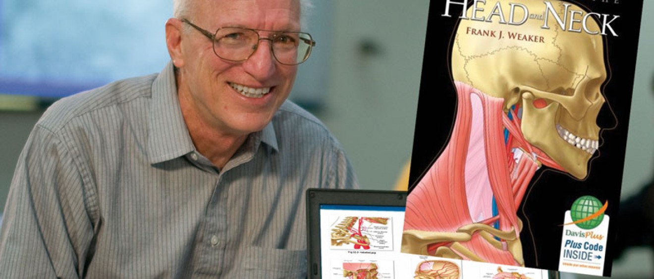 Dr. Weaker (pictured) collaborated with David Baker, medical illustration supervisor, to achieve his remarkable textbook.