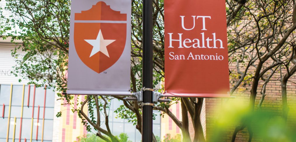 New UT Health San Antonio banners