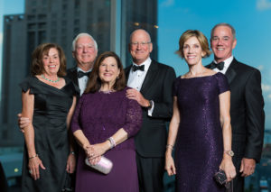 Margie and Bill Klesse, Mary Henrich and President William L. Henrich, M.D., MACP, and honorees Lacie and Joe Gorder visit at the 2017 UT Health San Antonio President’s Gala.