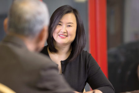 Moonju Lee, Ph.D., RN, is conducting research to benefit Koreans Americans who have some of the highest incidences of colorectal cancer but also some of the lowest rates of colorectal cancer screening.